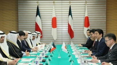 日・クウェート首脳会（写真提供：内閣広報室）
